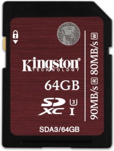 Obrzok Kingston SDXC 64 GB - SDA3/64GB
