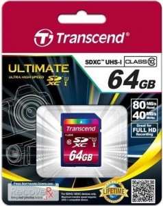 Obrzok Transcend SDXC karta - TS64GSDXC10U1