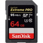 Obrzok produktu Sandisk Extreme PRO SDXC 64GB 95MB / s V30 UHS-I U3