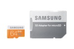 Obrzok produktu 64 GB . microSDHC karta Samsung EVO Plus + adapter