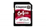 Obrzok produktu 64 GB . SDXC karta Kingston . Class 10 UHS-I U3 V30 A1 ( r100MB / s,  w80MB / s )