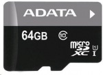 Obrzok produktu A-data microSDXC 64 GB, class 10 Ultra High Speed + micro-taka V3