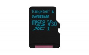 Obrzok 128 GB . microSDXC karta Kingston Class U3 UHS-I V30 (r90MB  - SDCG2/128GBSP
