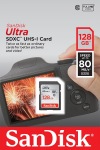 Obrzok produktu SanDisk Ultra pamov karta SDXC 128GB itanie: a 80MB / s Class 10 UHS-I