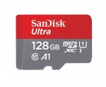Obrzok produktu SANDISK ULTRA ANDROID microSDXC 128 GB 100MB / s A1 Cl.10 UHS-I + ADAPTER