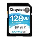 Obrzok produktu Kingston 128GB SDXC Canvas Go 90R / 45W CL10 U3 V30