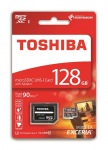 Obrzok produktu 128 GB . microSDHC karta Toshiba EXCERIA Class 10 UHS + adaptr 