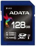 Obrzok produktu ADATA Premier Pro SDXC, UHS-I U3, Class 10, pamov karta 128GB, (95MB/s, 60MB/s)