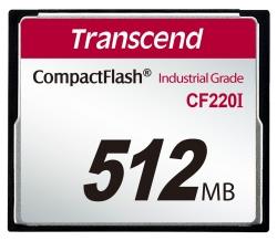 Obrzok Memory card Transcend Industrial CF CF220I 512MB - TS512MCF220I