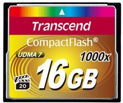 Obrzok Transcend Compact Flash karta 16GB  - TS16GCF1000
