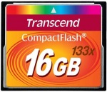 Obrázok produktu Transcend CompactFlash 133x, pamäťová karta 16GB