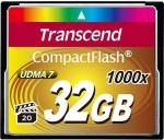 Obrázok produktu Transcend CompactFlash Ultimate 1000X, pamäťová karta 32GB