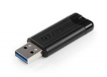 Obrzok produktu Verbatim PinStripe 256GB USB 3.0 flashdisk,  ern