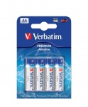 Obrzok produktu Verbatim Alkalick batrie AA 4-Pack