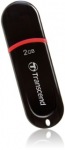 Obrzok produktu Transcend JetFlash 300 flashdisk 2GB USB 2.0,  JetFlash Elite SW,  ern,  4 / 12MB / s