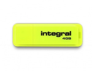 Obrzok INTEGRAL Drive Neon 4GB USB 2.0 flash disk - INFD4GBNEONYL