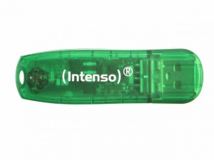 Obrzok Intenso RAINBOW LINE GREEN 8GB USB 2.0 flashdisk - 3502460