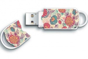 Obrzok INTEGRAL Xpression Floral 8GB USB 2.0 flashdisk - INFD8GBXPRFLORAL