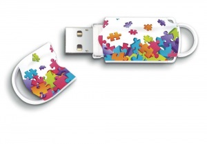 Obrzok INTEGRAL Xpression Puzzle 8GB USB 2.0 flashdisk - INFD8GBXPRPUZZLE