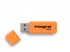 Obrzok INTEGRAL Neon 8GB USB 2.0 flashdisk - INFD8GBNEONOR