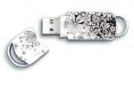 Obrzok produktu INTEGRAL Xpression 8GB USB 2.0 flashdisk,  kvetinov vzory
