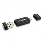 Obrzok produktu INTEGRAL Fusion 8GB USB 2.0 flashdisk+ Adaptr,  retail