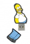 Obrzok produktu INTEGRAL The Simpsons,  Homer 8GB USB 2.0 flashdisk,  pogumovan silikn
