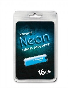 Obrzok INTEGRAL Neon 16GB USB 2.0 flashdisk - INFD16GBNEONB