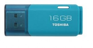 Obrzok 16 GB .   USB k . TOSHIBA - TransMemory svetlo modr - THN-U202L0160E4