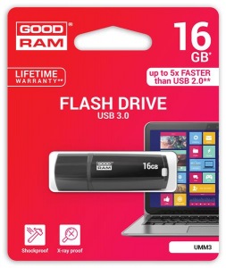 Obrzok 16 GB .   USB 3.0 k . GOODDRIVE MIMIC ierna - UMM3-0160K0R11