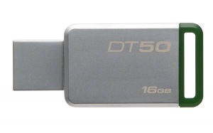 Obrzok 16 GB . USB 3.0 kl . Kingston DataTraveler 50 (Metal  - DT50/16GB