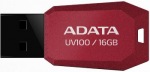 Obrzok produktu ADATA DashDrive Series UV100 16GB USB 2.0 flashdisk,  slim,  erven