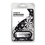 Obrzok produktu INTEGRAL Expression 16GB USB 2.0 flashdisk,  kvetinov vzory