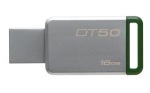 Obrzok produktu 16 GB . USB 3.0 kl . Kingston DataTraveler 50 (Metal / Green) 