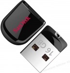 Obrzok produktu SanDisk Cruzer Fit, USB k 16GB, USB 2.0, ierny 