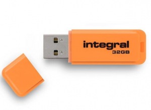 Obrzok INTEGRAL Neon 32GB USB 2.0 flashdisk - INFD32GBNEONOR