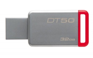Obrzok 32 GB . USB 3.0 kl . Kingston DataTraveler 50 (Metal  - DT50/32GB