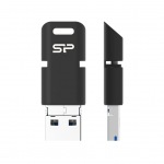 Obrzok produktu Silicon Power flash disk USB OTG Mobile C50 32GB USB 3.1+micro USB+Type C ierna