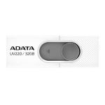 Obrzok produktu Adata Flash Drive UV220,  32GB,  USB 2.0,  white and grey