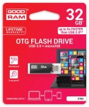 Obrzok produktu 32 GB .    USB 3.0 k . GOODDRIVE TWIN ierna