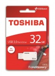 Obrzok produktu 32 GB .   USB 3.0 k . TOSHIBA - TransMemory biely