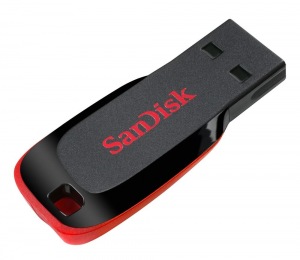 Obrzok Sandisk Cruzer BLADE 64GB USB 2.0 flashdisk (zpis: 7MB  - SDCZ50-064G-B35