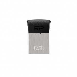 Obrzok Silicon Power flash disk USB Touch T35 64GB USB 2.0 COB kov ierny - SP064GBUF2T35V1K