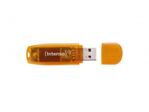 Obrzok Intenso RAINBOW LINE ORANGE 64GB USB 2.0 flashdisk - 3502490