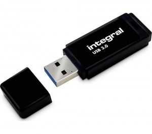 Obrzok INTEGRAL flash USB 64GB ierna - INFD64GBBLK3.0