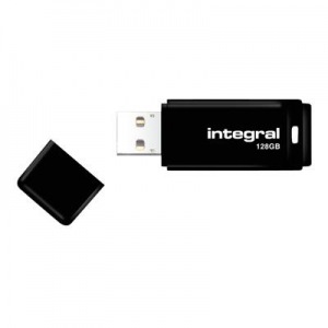 Obrzok INTEGRAL flashdisk 128GB USB 2.0 - INFD128GBBLK