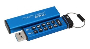 Obrzok 64 GB . USB 3.0 kl . Kingston Keypad DT2000 - DT2000/64GB