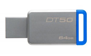 Obrzok 64 GB . USB 3.0 kl . Kingston DataTraveler 50 (Metal  - DT50/64GB