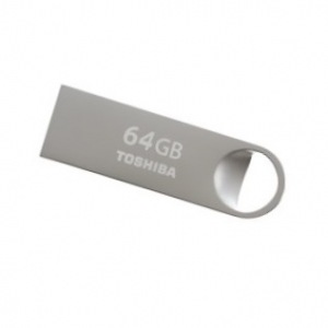 Obrzok 64 GB .    USB k . TOSHIBA - TransMemory kovov - THN-U401S0640E4