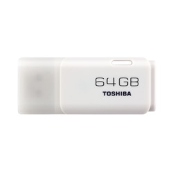 Obrzok 64 GB .   USB k . TOSHIBA - TransMemory biely - THN-U202W0640E4